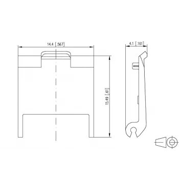 METZ BTR Staubschutzabdeckung für Cat.6A RJ45-Module, Rot (820032-0108-I)