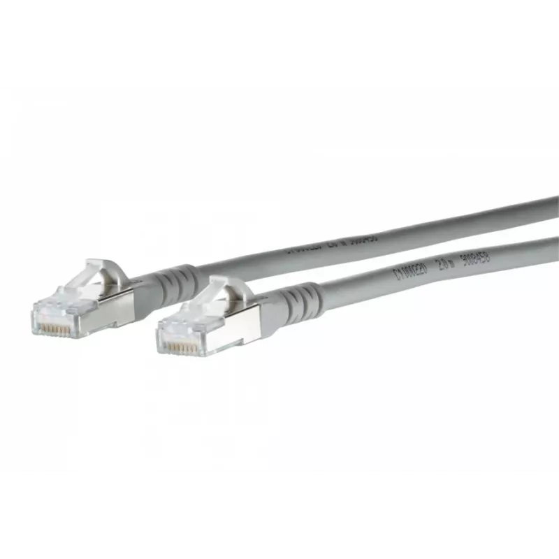 METZ CONNECT 130845C533-E Cat6a S/FTP Patchkabel, 35 m, Grau