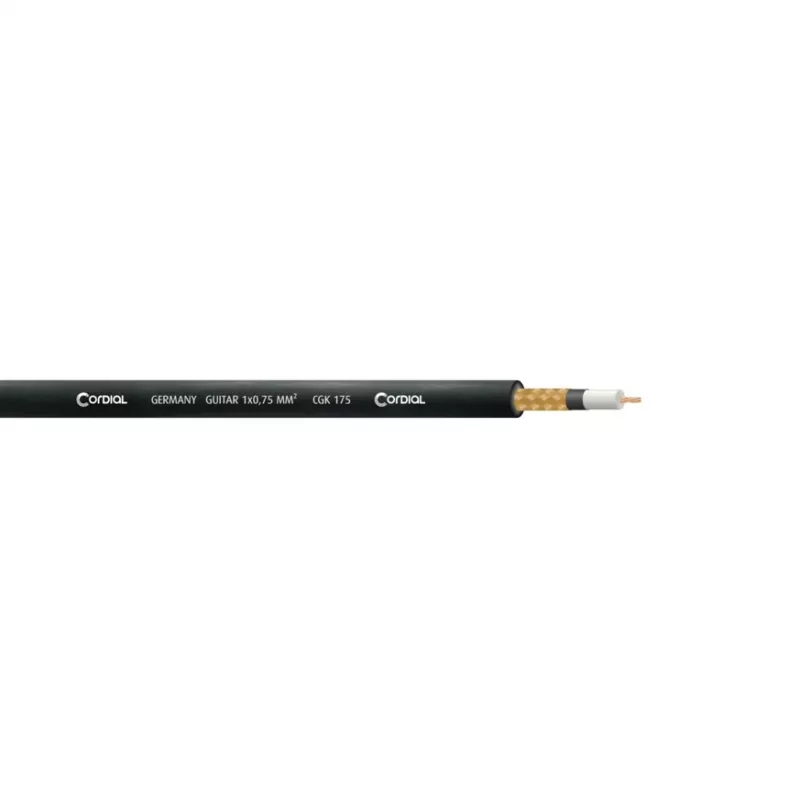 Cordial 11218 6,3mm Mono-Klinken-Audiokabel 3m Schwarz PVC