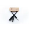 Cordial 14882 6,3mm Stereo-Klinken-Y-Adapterkabel, 1x Stecker auf 2x Buchse, 0,3m, Schwarz PVC