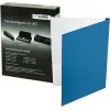 LMG Thermobindemappe A4 3 mm Blau Leinen 50 Stk BMDLEM-BL-R3