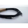 Cordial 14829 3,5mm Klinken-Audiokabel, 1,5m, Schwarz, PVC-Mantel, Twisted Pair