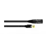 Cordial 15548 RJ45 Netzwerkkabel, Patchkabel CAT 5e S/UTP 2,00 m Schwarz PUR-Mantel 1 Stk.