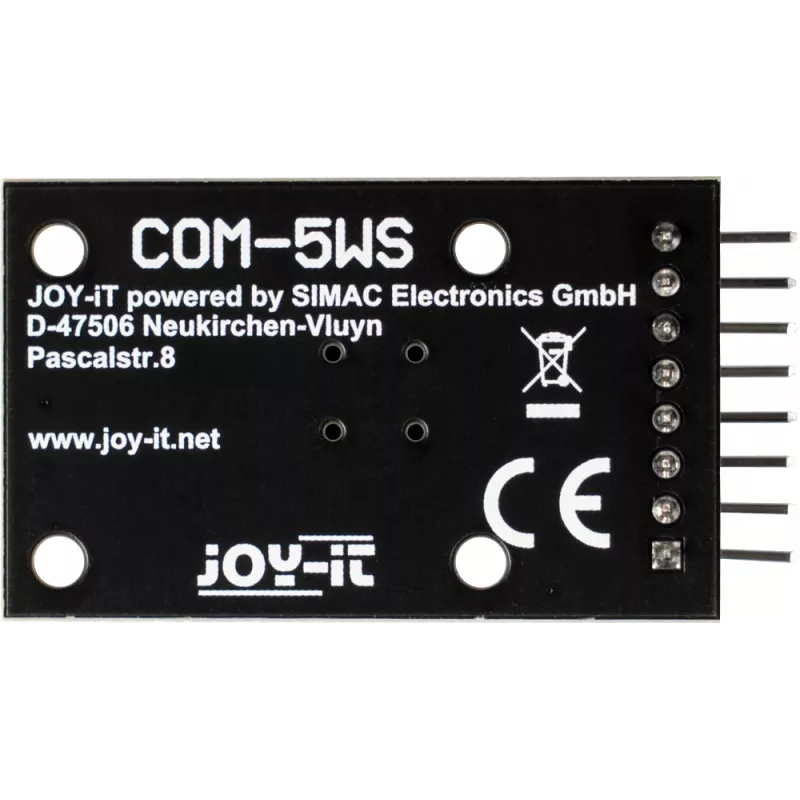 JOY-IT COM-5WS Analog-Joystick-Modul mit Drucktaster