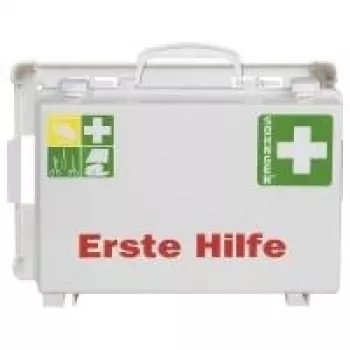 SÖHNGEN Erste-Hilfe-Koffer QUICK CD (3001126) – DIN 13157, Orange ABS, Wandmontage