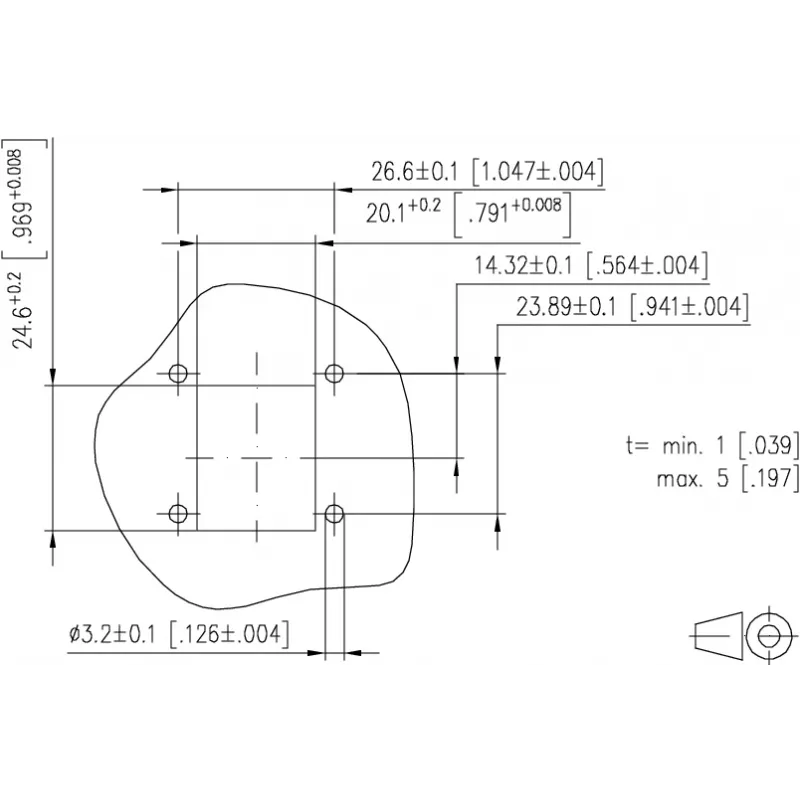 METZ CONNECT 1309413003-E Montagekit für C6Amodul RJ45 Keystone-Module