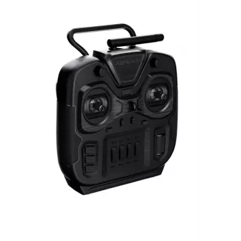 Absima SR6S-EVO 6-Kanal 2,4GHz Stick-Fernsteuerungssystem mit 6-Kanal-Empfänger (Schwarz) 2000023