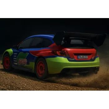 Absima 1:10 EP Rally STi-X Brushless 4WD RTR RC Auto mit Akku und Ladegerät (12234)