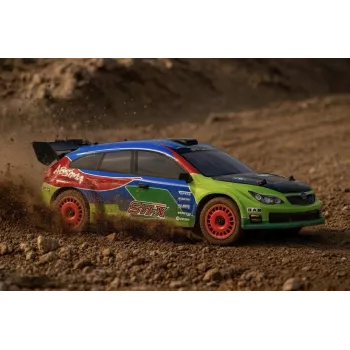 Absima 1:10 EP Rally STi-X Brushless 4WD RTR RC Auto mit Akku und Ladegerät (12234)