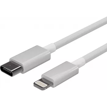 Flexline USB-C auf Lightning PD Ladekabel 2m Weiß FL31-13053