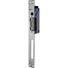 m-e modern-electronics F0513000024-B Elektrischer Türöffner mit mechanischer Entriegelung, Fail-Secure, 8-12V AC/DC, 3000 N Haltekraft, Unterputzmontage, Grau