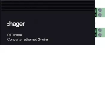 Hager RTD200X IP-zu-2-Draht-Konverter für Türsprechanlagen