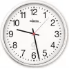 PEWETA Funk-Wanduhr Kunststoff Weiß 30 cm (51.130.311)
