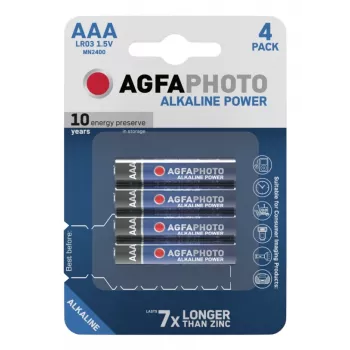 AGFAPHOTO Alkaline-Batterie AAA LR03 1,5V Micro APAAAA