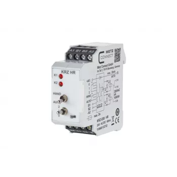 METZ CONNECT 110668132722 Leistungsrelais Weiß 24V DC 2PDT 8A PCB-Montage