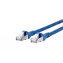 METZ BTR NETCOM CAT 6A S/FTP RJ45 Netzwerk-Patchkabel, 7 m, Blau, Snagless 1308457044-E