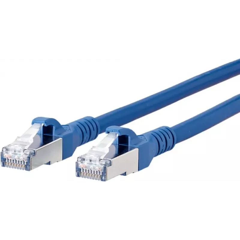 METZ BTR NETCOM CAT 6A S/FTP RJ45 Netzwerk-Patchkabel, 7 m, Blau, Snagless 1308457044-E