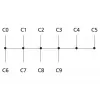 METZ CONNECT PV10 F10 Leistungsschaltrelais 24V DC 1 CO 10A Weiß 110720