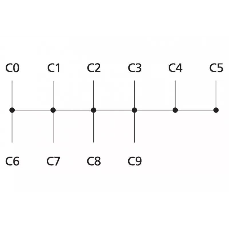 METZ CONNECT PV10 F10 Leistungsschaltrelais 24V DC 1 CO 10A Weiß 110720