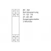 METZ CONNECT RM 21/21 230VAC Schnittstellenrelaismodul mit LED, 2 Wechslerkontakte, DIN-Schiene 11050705