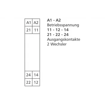 METZ CONNECT Koppelmodul 2-Draht KRA-M8/21-21 24DC (11061925)