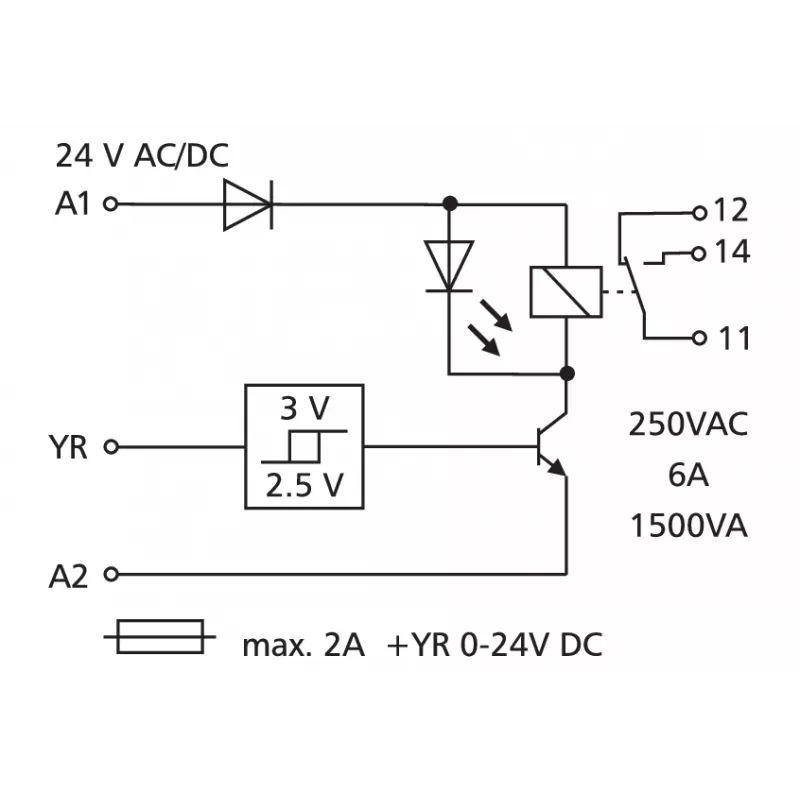 METZ CONNECT 1-Kanal-Schnittstellenmodul ohne manuelle Bedienebene KRS-E06 (110655)