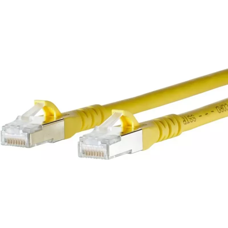METZ CONNECT Cat.6A S/FTP Patchkabel, RJ45 auf RJ45, 0,75m, Grau, 10GBase-T 130845B077-E
