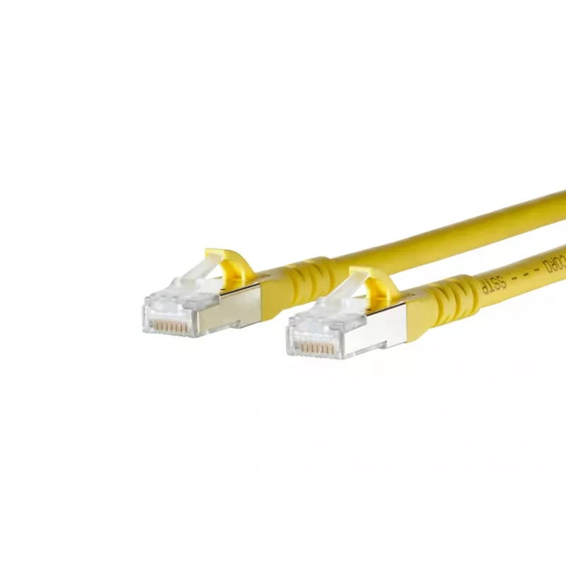 METZ CONNECT Cat.6A S/FTP Patchkabel, RJ45 auf RJ45, 0,75m, Grau, 10GBase-T 130845B077-E
