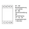 METZ CONNECT 110666 Leistungsrelais Weiß DPDT 24V DC 8A PCB-Montage