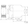 METZ CONNECT KRS-E08 3 24 V AC/DC Schnittstellenrelaismodul, 1 Wechsler, 8 A, DIN-Schiene 110673