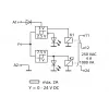 METZ CONNECT KRS-E08 3 24 V AC/DC Schnittstellenrelaismodul, 1 Wechsler, 8 A, DIN-Schiene 110673
