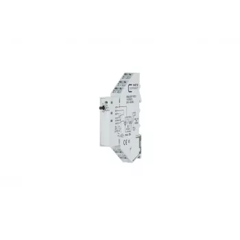 METZ CONNECT KRA-SR-F10/21 Schnittstellenrelaismodul, 1 Wechsler, 24 V DC Spule, 10 A, DIN-Schiene, Grau 11070813