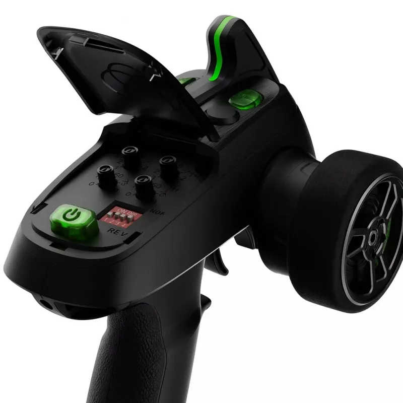 Absima CR4S-EVO 4-Kanal 2,4GHz RC-Sender mit 6-Kanal-Empfänger 2000014