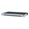 METZ CONNECT 1502697424-E Cat.6A geschirmtes 24-Port 1U Patch Panel, werkzeuglose IDC, Lichtgrau