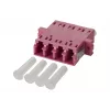 METZ BTR 15090079-I OpDAT Q-LC MM Keramik OM4 Erika Violett Quad LC Kupplung