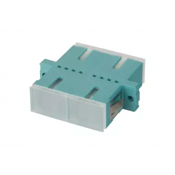METZ BTR 150900BA-I OpDAT SC-D MM OM3 Phosphorbronze Aqua Duplex Kuppler