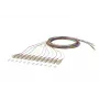 METZ BTR 150N1CO0020E OpDAT Pigtail SC-PC OM4 12 Farben 2,0m Multimode Faser G50/125