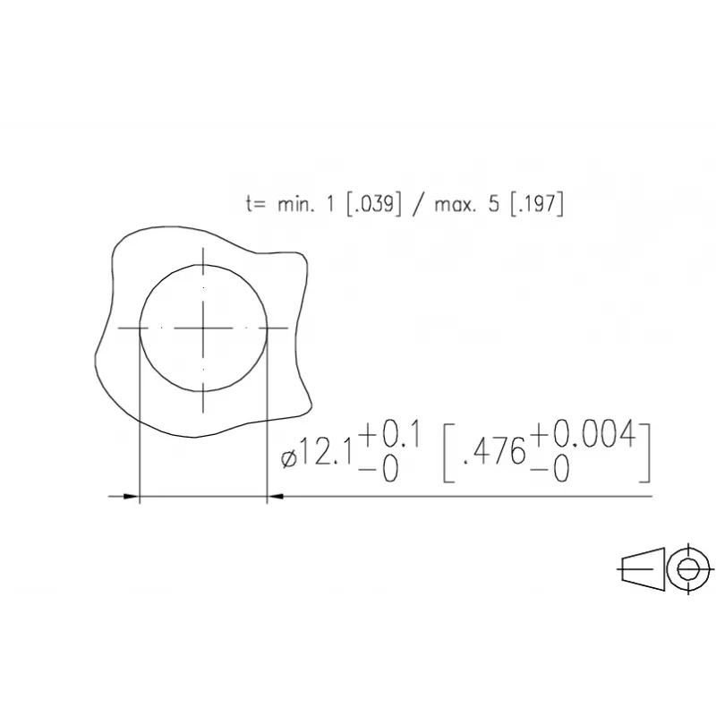 METZ Connect MMT471A315 8-polige PCB-Anschlussklemme Buchse, 3,5mm Rastermaß, Schraubanschluss, Grün