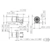 METZ Connect MMT471A315 8-polige PCB-Anschlussklemme Buchse, 3,5mm Rastermaß, Schraubanschluss, Grün