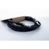 Cordial 14770 Mono-Klinken-Audiokabel 6,3 mm TS auf 6,3 mm TS 5 m Schwarz/Blau Textil