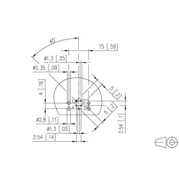 METZ MMT471A115 PCB-Buchse, 4-polig, 3,5 mm Rastermaß, Grün