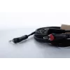 Cordial 14860 3,5 mm Klinke auf 2x RCA Audio Y-Adapter Kabel 3m Schwarz