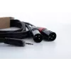 Cordial EY 1.5 WMM XLR Y-Adapter-Kabel - 3,5 mm TRS auf 2x XLR Stecker, 1,5 m 14871
