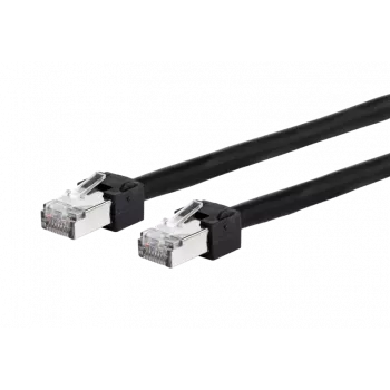 METZ CONNECT 13084V1500-E Cat6 S/FTP Netzwerkkabel, RJ45, 1,5 m, Schwarz