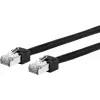 METZ CONNECT 13084V1500-E Cat6 S/FTP Netzwerkkabel, RJ45, 1,5 m, Schwarz