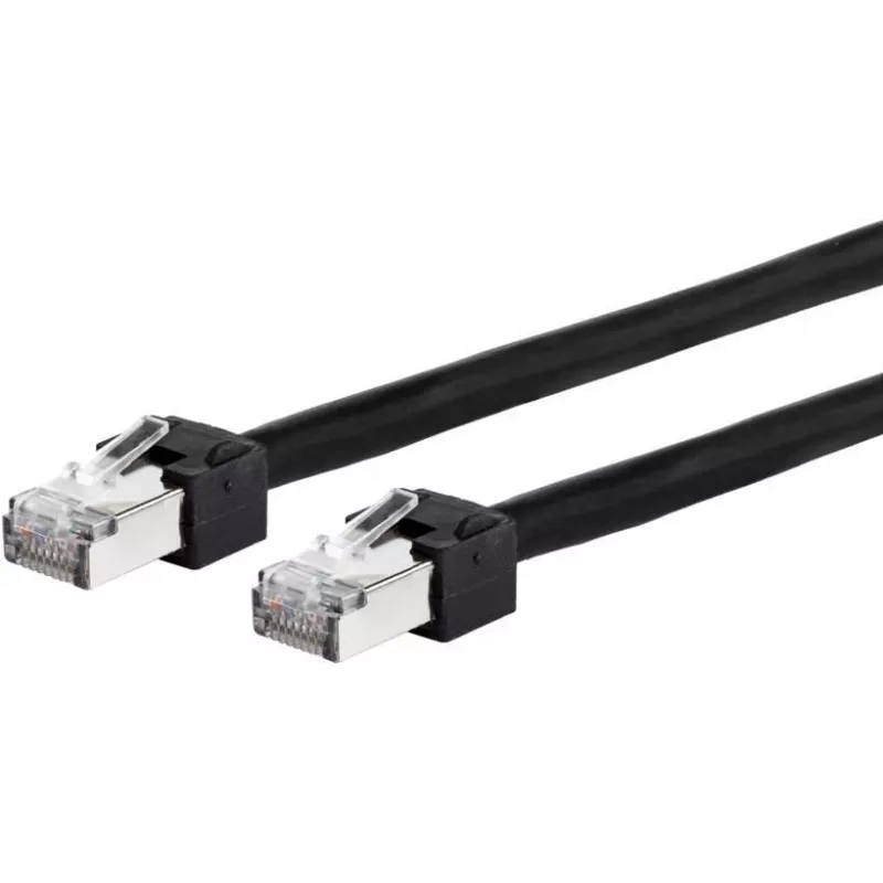 METZ CONNECT 13084V1500-E Cat6 S/FTP Netzwerkkabel, RJ45, 1,5 m, Schwarz