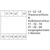 METZ Connect Phasenüberwachungsrelais 3x 200-480 V AC, 2 Wechslerkontakte, DIN-Schiene 11027170