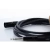 Cordial EM 1.5 MV XLR auf 6,3mm TRS Klinke Audiokabel 1,5m Schwarz 14811