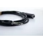 Cordial 14825 6,3mm TRS Klinken-Verlängerungskabel 5m Schwarz
