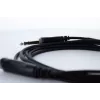 Cordial 14825 6,3mm TRS Klinken-Verlängerungskabel 5m Schwarz